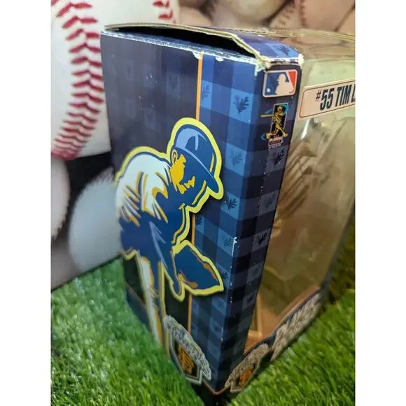 ⚾Tim Lincecum San Francisco Giants Bobblehead 2010 WS Champs Trophy MLB ⚾ - Picture 12 of 15